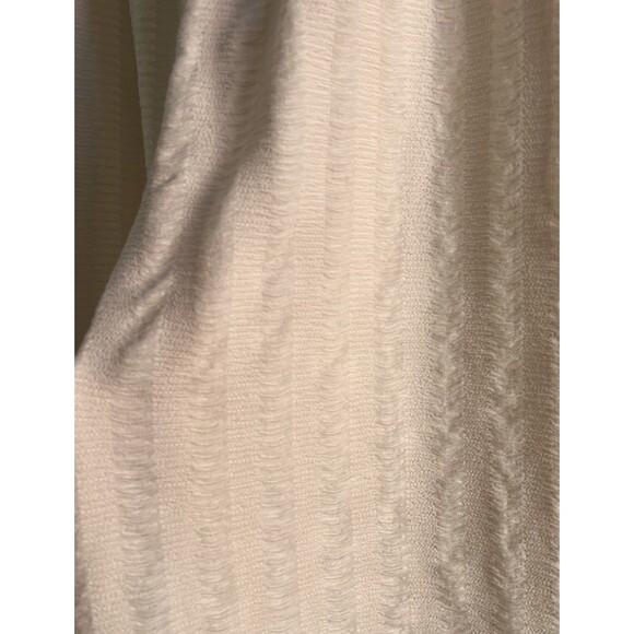 Vrg Grl Wide Leg Cream Pants Pull On Lounge Textured Quiet Luxury Size 10 - Picture 2 of 8